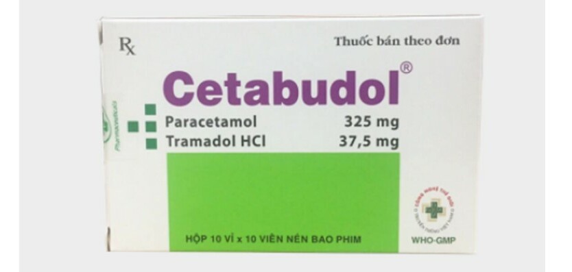 Thuốc Cetabudol - Giảm đau, hạ sốt - 325mg/37,5mg - Cách dùng