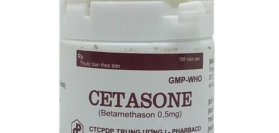 Thuốc Cetasone - Chống viêm - 0,5mg - Cách dùng