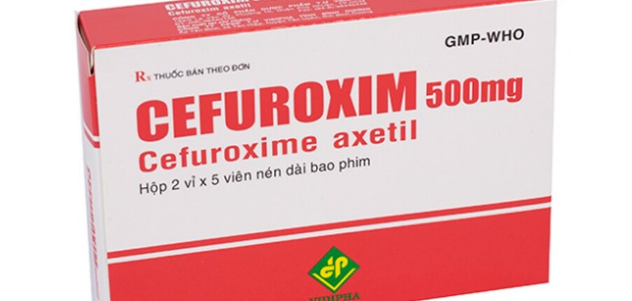 Thuốc Cefuroxim - Điều trị nhiễm khuẩn - Hộp 2 vỉ x 5 viên 500mg - Cách dùng