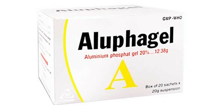 Thuốc Aluphagel - Điều trị viêm thực quản, viêm dạ dày - Hộp 20 gói x 20g - Cách dùng