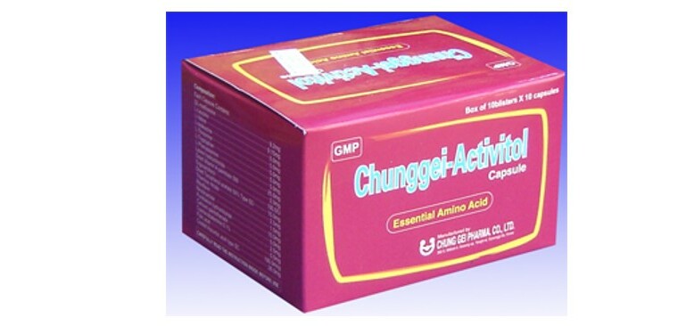 Chunggei-Activitol - Cung cấp dinh dưỡng cho cơ thể - Hộp 10 vỉ x 10 viên - Cách dùng