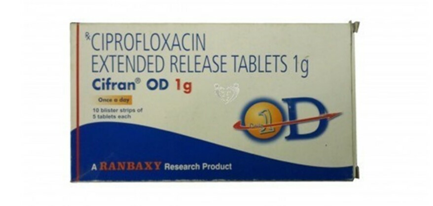 Thuốc Cifran OD - Điều trị nhiễm khuẩn - Hộp 10 viên - Cách dùng