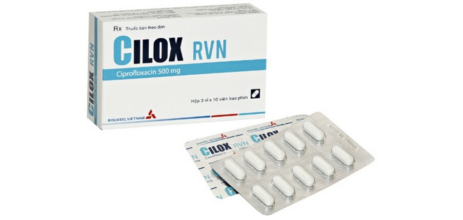 Thuốc Cilox RVN - Điều trị nhiễm khuẩn nặng - 500mg - Cách dùng