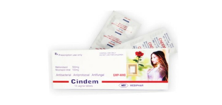 Thuốc Cindem - Điều trị viêm âm đạo - 500 mg - Cách dùng