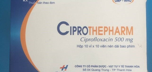 Thuốc Ciprothepharm - Điều trị các nhiễm khuẩn - 500mg - Cách dùng