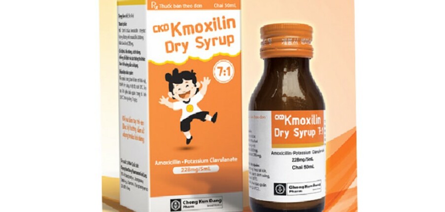 Thuốc Ckdkmoxilin Dry Syrup - Điều trị nhiễm khuẩn - Lọ 50ml - Cách dùng