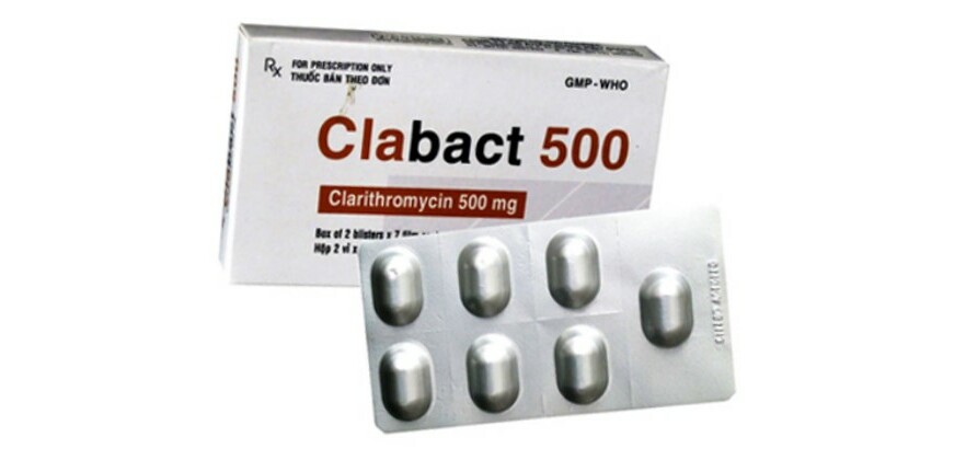 Thuốc Clabact - Chống nhiễm khuẩn - 500mg - Cách dùng