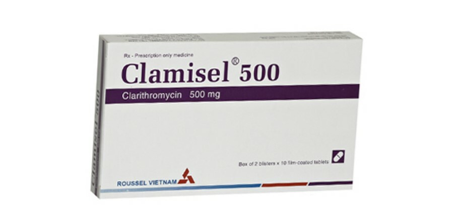 Thuốc Clamisel - Thuốc kháng sinh - 500mg - Cách dùng