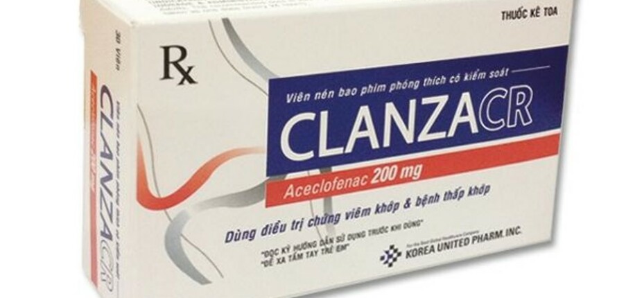 Thuốc Clanza - Giảm đau & kháng viêm - 100mg - Cách dùng