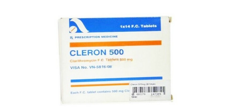 Thuốc Cleron - Điều trị viêm nhiễm trùng - 500mg - Cách dùng