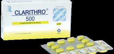 Thuốc Clarithro - Điều trị nhiễm trùng - 250mg/ 500mg - Cách dùng