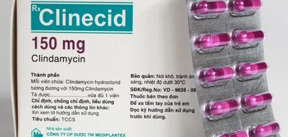 Thuốc Clinecid - Điều trị nhiễm trùng - 150mg/300mg - Cách dùng