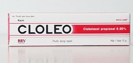 Thuốc Cloleo - Điều trị bệnh da liễu - Hộp 1 tuýp 10g, 15g - Cách dùng