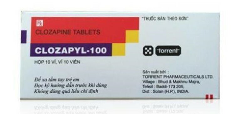 Thuốc Clozapin - Điều trị loạn thần - 25 mg, 100 mg - Cách dùng
