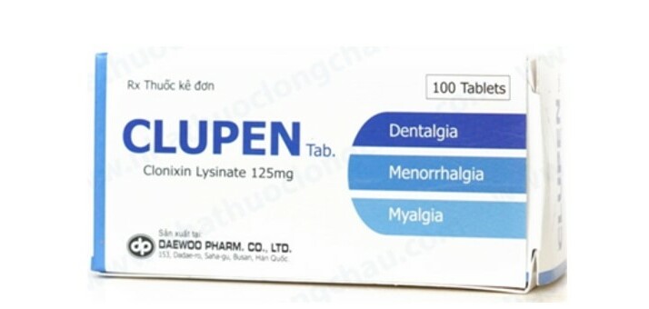 Thuốc Clupen - Giảm đau, chống viêm - 125mg - Cách dùng