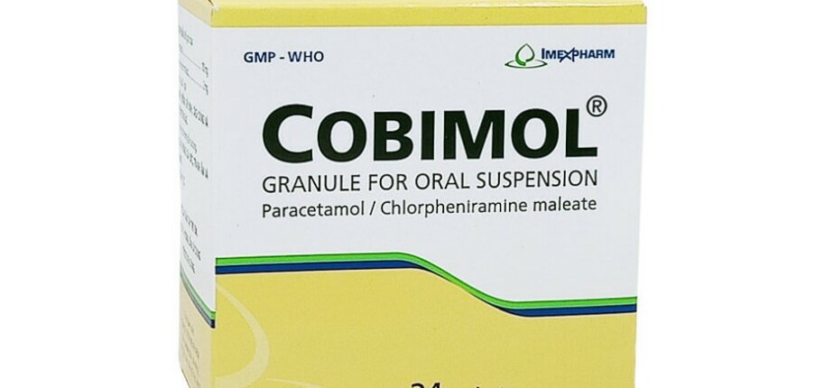 Thuốc Cobimol - Điều trị nóng sốt, cảm, sổ mũi - Hộp 25 gói x 1,6g - Cách dùng