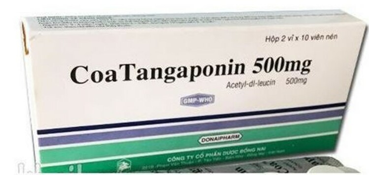 Thuốc Coatangaponin - Điều trị chóng mặt - 500 mg - Cách dùng