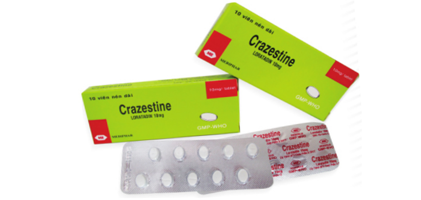 Thuốc Crazestine - Điều trị các bệnh lý dị ứng - 10 mg - Cách dùng