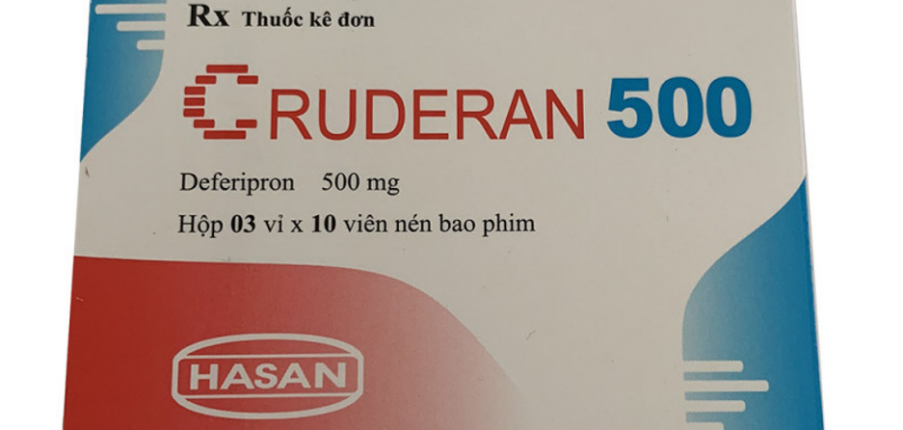 Thuốc Cruderan - Điều trị tình trạng dư thừa sắt -  500mg - Cách dùng