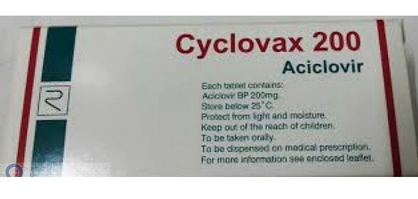 Thuốc Cyclovax - Điều trị nhiễm virus Herpes - 200mg - Cách dùng