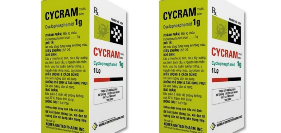 Thuốc Cycram - Điều trị một số bệnh ung thư - Hộp 1 lọ - Cách dùng