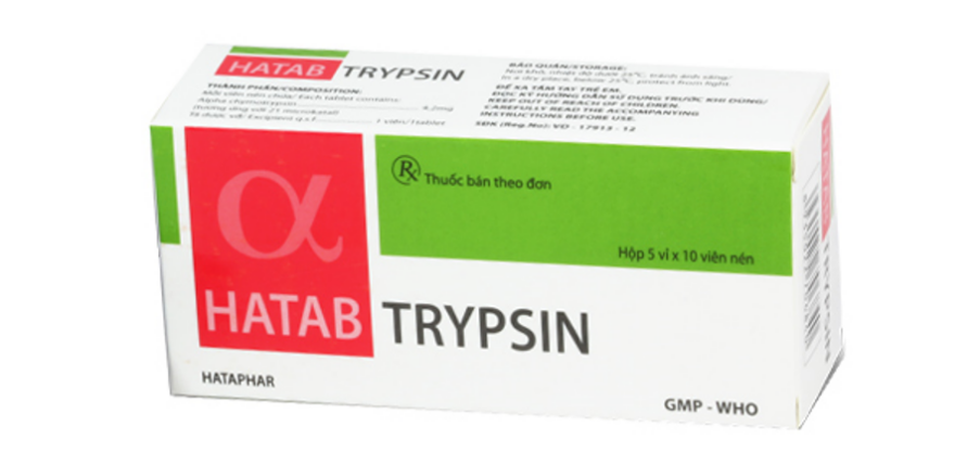 Thuốc Hatabtrypsin - Điều trị phù nề - 4.2 mg - Cách dùng