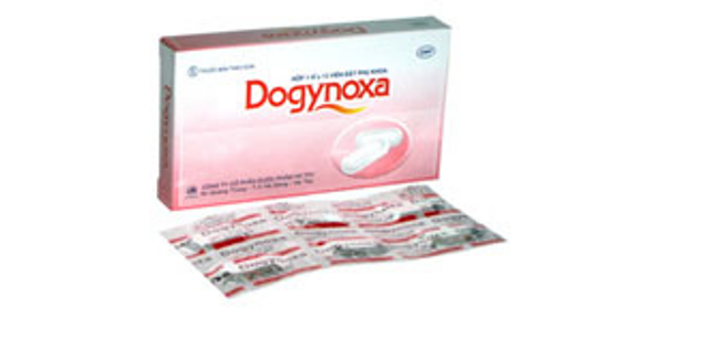 Thuốc Dogynoxa - Điều trị viêm âm đạo, cổ tử cung - Hộp 1vỉ 12 viên - Cách dùng