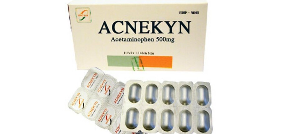 Thuốc Acnekyn - Điều trị các chứng đau và sốt - Hộp 3 vỉ x 10 viên - Cách dùng