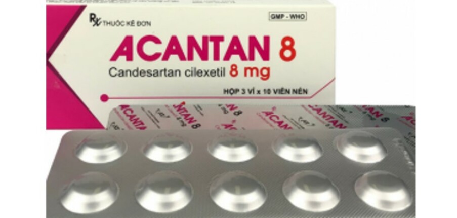 Thuốc Acantan 8 - Điều trị tăng huyết áp - Cách dùng