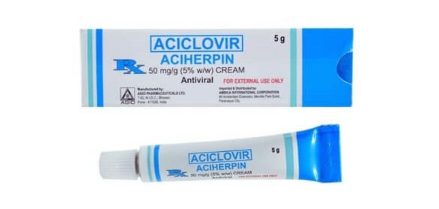 Thuốc Aciherpin - Điều trị herpes - Hộp 1 tuýp 5g - Cách dùng