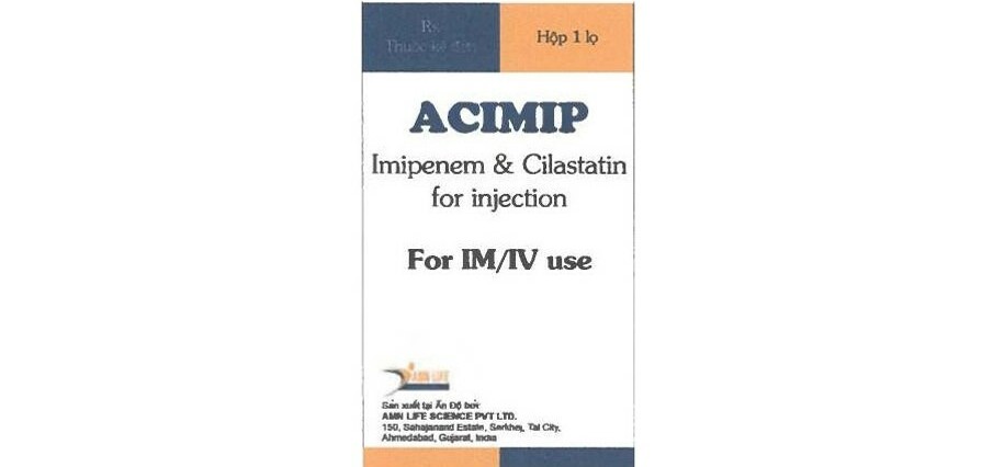 Thuốc Acimip - Điều trị nhiễm khuẩn - Hộp 1 lọ - Cách dùng