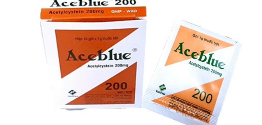 Aceblue - Thuốc tiêu chất nhầy - Hộp 10 gói - Cách dùng