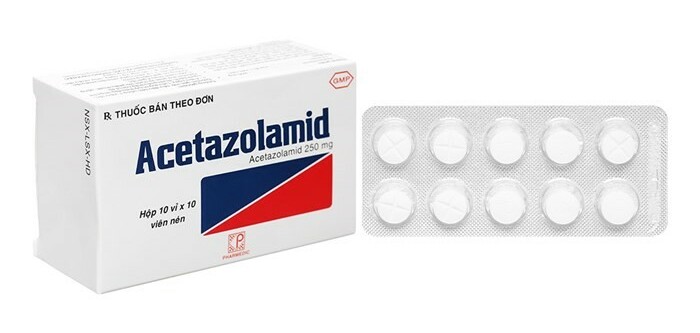 Acetazolamid Pharmedic - Điều trị glaucoma góc mở - Hộp 100 viên - Cách dùng