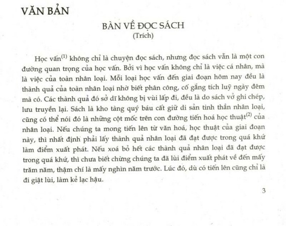 Bàn về đọc sách (trích)