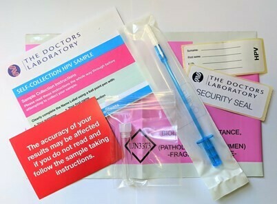 Kit xét nghiệm HPV tại nhà. Nguồn ảnh: webmedpharmacy.co.uk