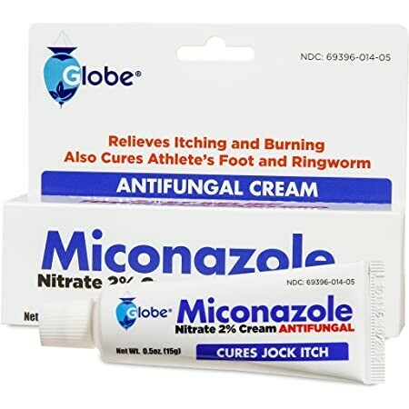 Miconazol là thuốc chống nấm đường bôi tại chỗ dùng trong điều trị hắc lào (nguồn ảnh: https://www.amazon.com/)