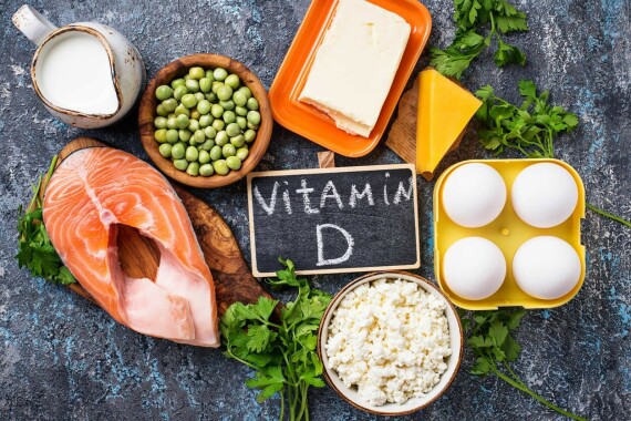 Các thực phẩm giàu vitamin D. nguồn ảnh: https://www.carespot.com/