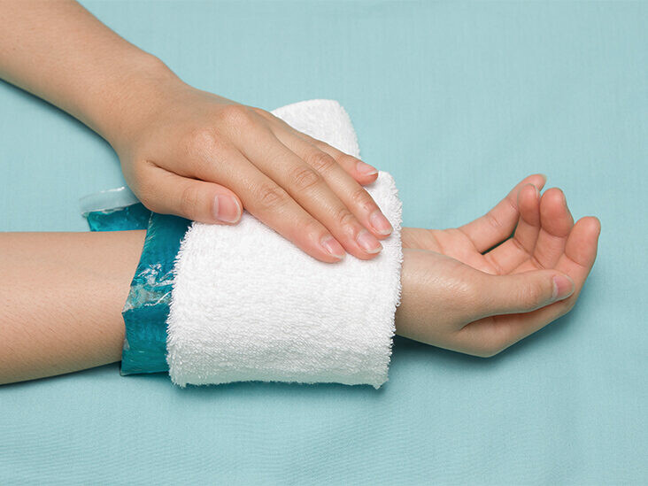 Đau và hạn chế vận động cổ tay trong giãn dây chằng cổ tay. Nguồn: Healthline