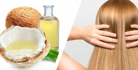 Dầu dừa là một phương pháp hữu ích đối với mái tóc bị hư tổn. Nguồn ảnh: Pinterest.com