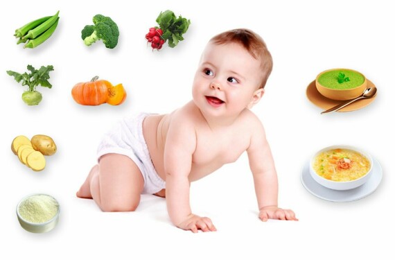 Những chất dinh dưỡng cần thiết trong thực đơn ăn dặm cho bé 6 tháng tuổi gồm: sắt, canxi, vitamin A, C, D và axit béo Omega-3.