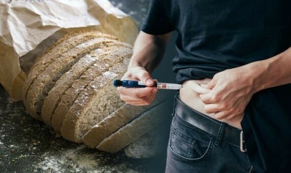 Hàm lượng carb trong bánh mì khá cao, do đó có thể ảnh hưởng không tốt lên người bị tiểu đường. Nguồn: express.co.uk