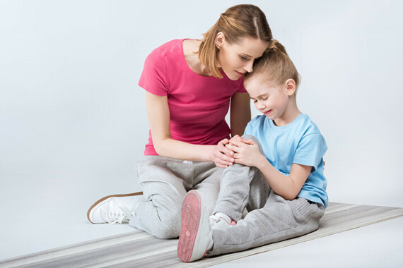 Đau tăng trưởng là nguyên nhân phổ biến gây đau khớp ở trẻ em. Nguồn: we-fix-u.com.