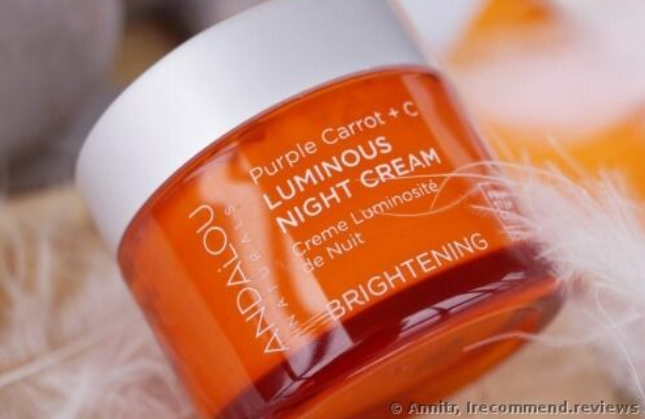Hình ảnh: kem dưỡng ẩm Luminous Night Cream.