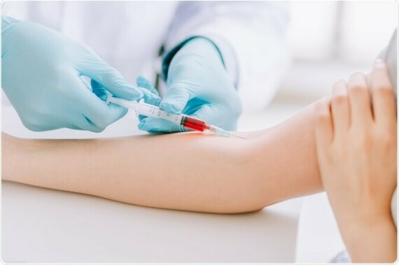 Quá trình lấy mẫu máu xét nghiệm, nguồn: https://www.news-medical.net
