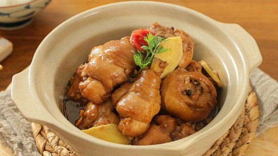 Gà kho gừng là một món ăn vô cùng thơm ngon, bổ dưỡng. Nguồn ảnh: maggi.com.vn