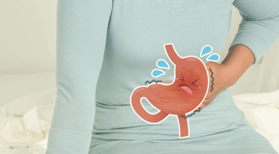 Montelukast có thể gây ra một số các rối loạn ở dạ dày, ruột như đau bụng, tiêu chảy.   Nguồn ảnh: replek.com.mk