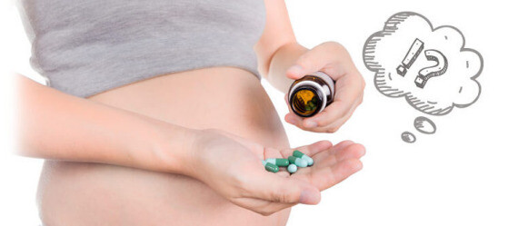 Phụ nữ mang thai và cho con bú nên tham khảo ý kiến bác sĩ trước khi dùng bất kỳ loại thuốc nào.   Nguồn ảnh: genericpharmamall.com