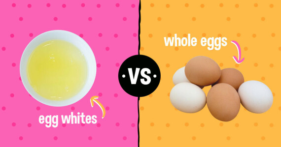 Nên ăn lòng trắng hay toàn bộ quả trứng. Nguồn ảnh: Hungrygirl.com