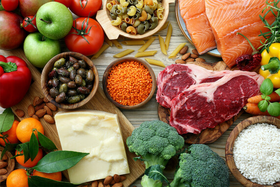 Những người thuộc nhóm máu B có hệ tiêu hóa tốt, hợp với những thực phẩm như sữa ít béo, thịt và rau củ. Nguồn ảnh: bannerhealth.com