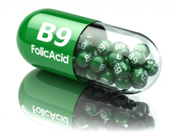 Bác sĩ có thể chỉ định bổ sung axit folic (một loại vitamin nhóm B) cho bệnh nhân thalassemia để kích thích cơ thể tạo hồng cầu. Nguồn ảnh: Medicalnewstoday.com